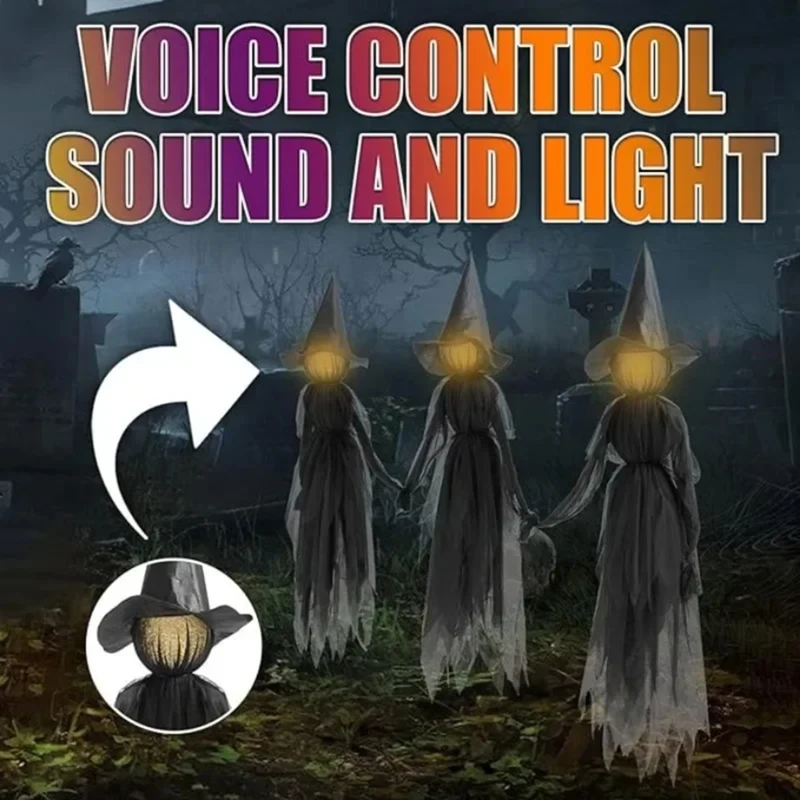1PCSHalloween Colourful Glow H - огляд і ціна Up Lighting Decor