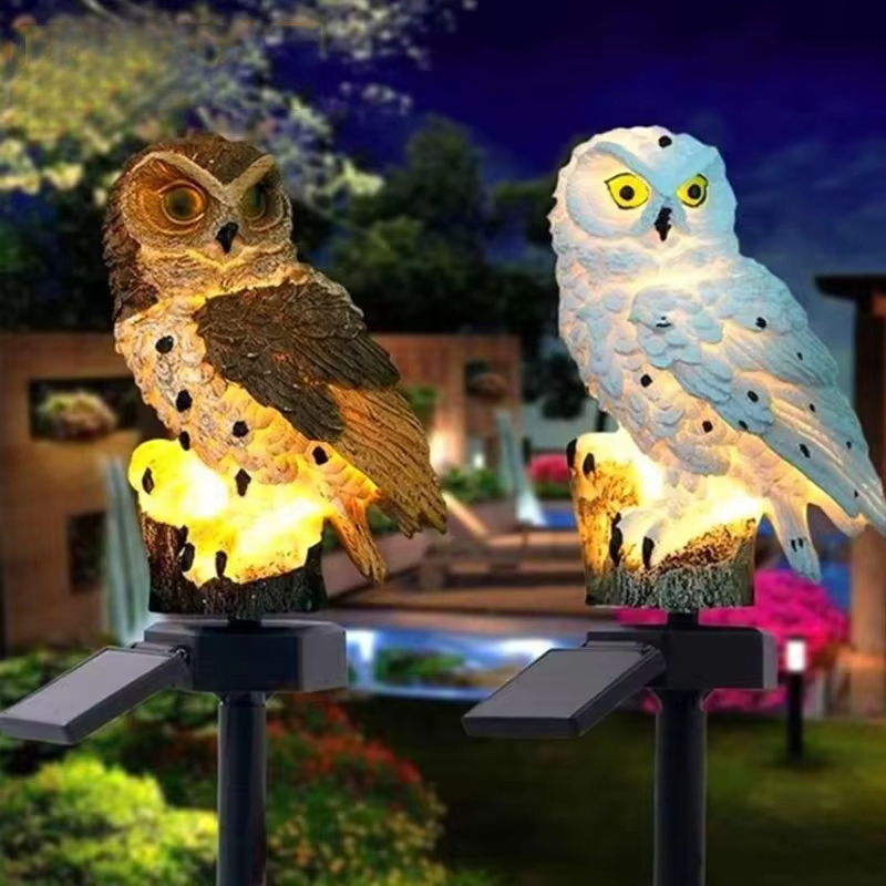 Solar Owl Garden Stake Lights  - огляд і ціна Lighting Decoration Ideas