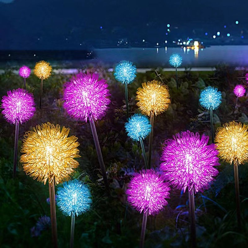 10 Combo Solar Dandelion Ball  - огляд і ціна Lighting Christmas Decor