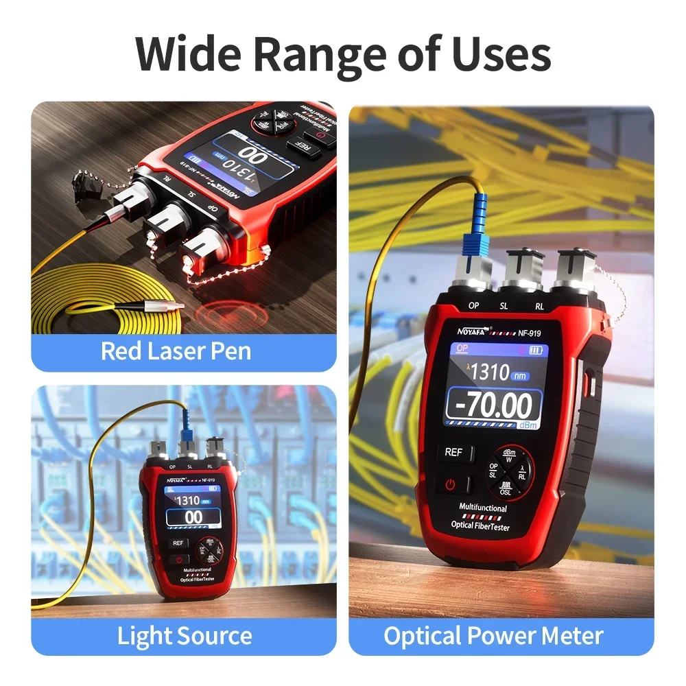 NOYAFA Fiber Optic Tester Opti - огляд і ціна Lighting Visual