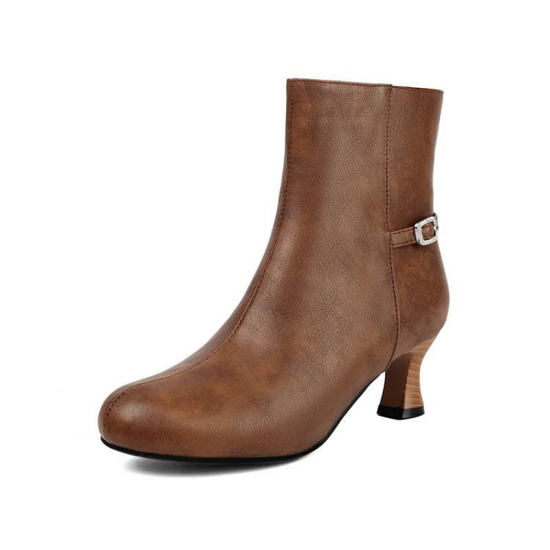 Thick Heel  Zipper-up  Big siz - огляд і ціна Up Lighting Decor