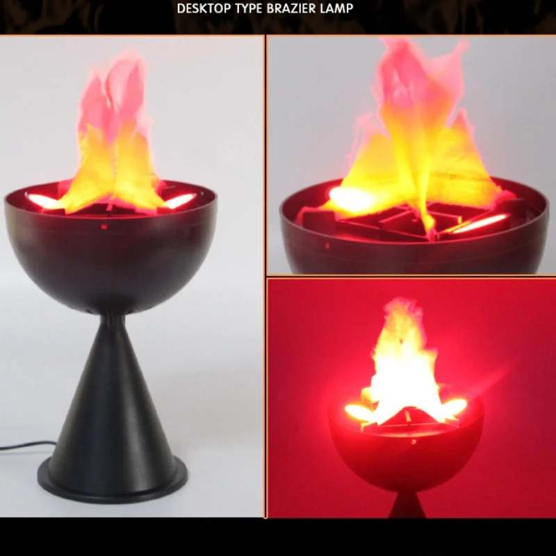 3D Fake Flame Lamp Simulation  - огляд і ціна Lighting Decoration Ideas