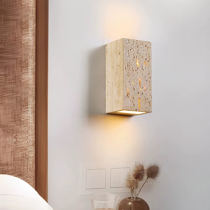 Yellow Cave Stone Wall Lamp Ou - огляд і ціна Decor Lighting Cy