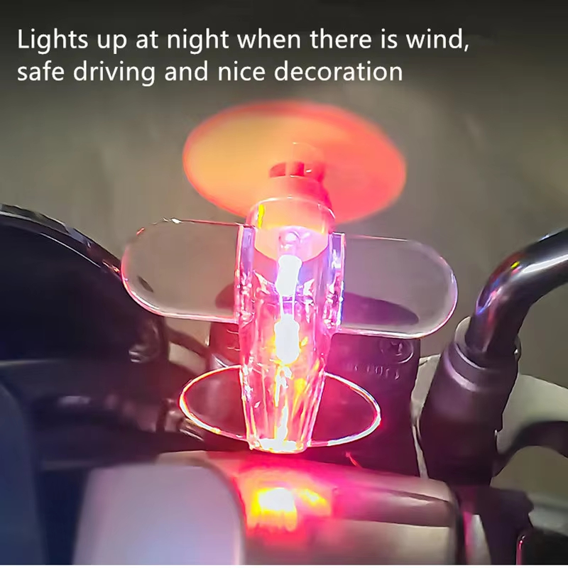Wind Powered LED Airplane Orna - огляд і ціна Lighting Decoration Ideas