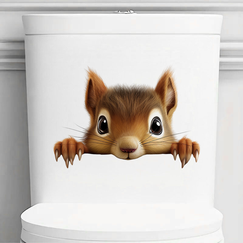 90978# Cute Squirrel Stickers  - огляд і ціна Lighting Mcqueen Bedroom Decor