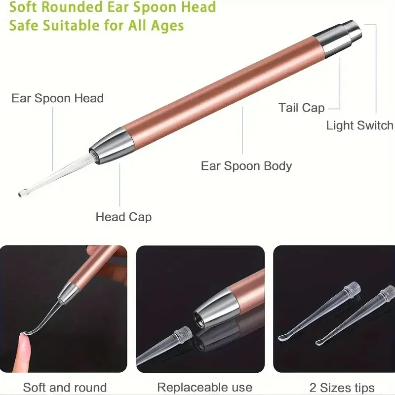 Stainless Steel Ear Scoop Ear  - огляд і ціна Lighting Visual