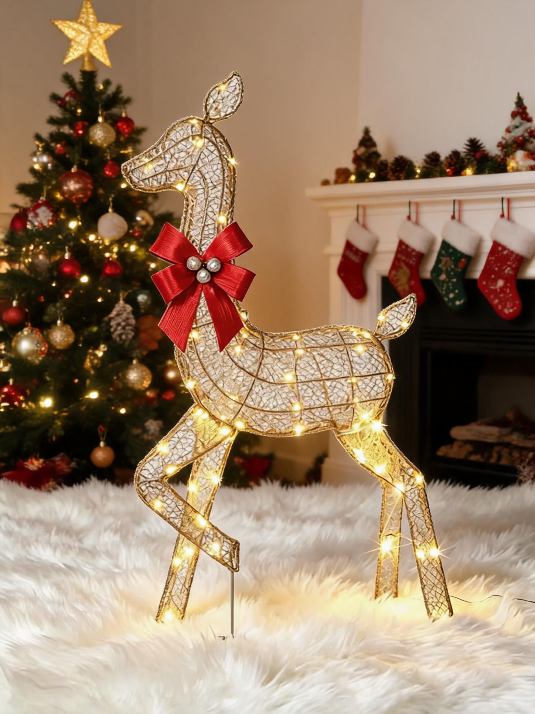 3 Pieces Lighted Christmas Dee - огляд і ціна Up Lighting Decor